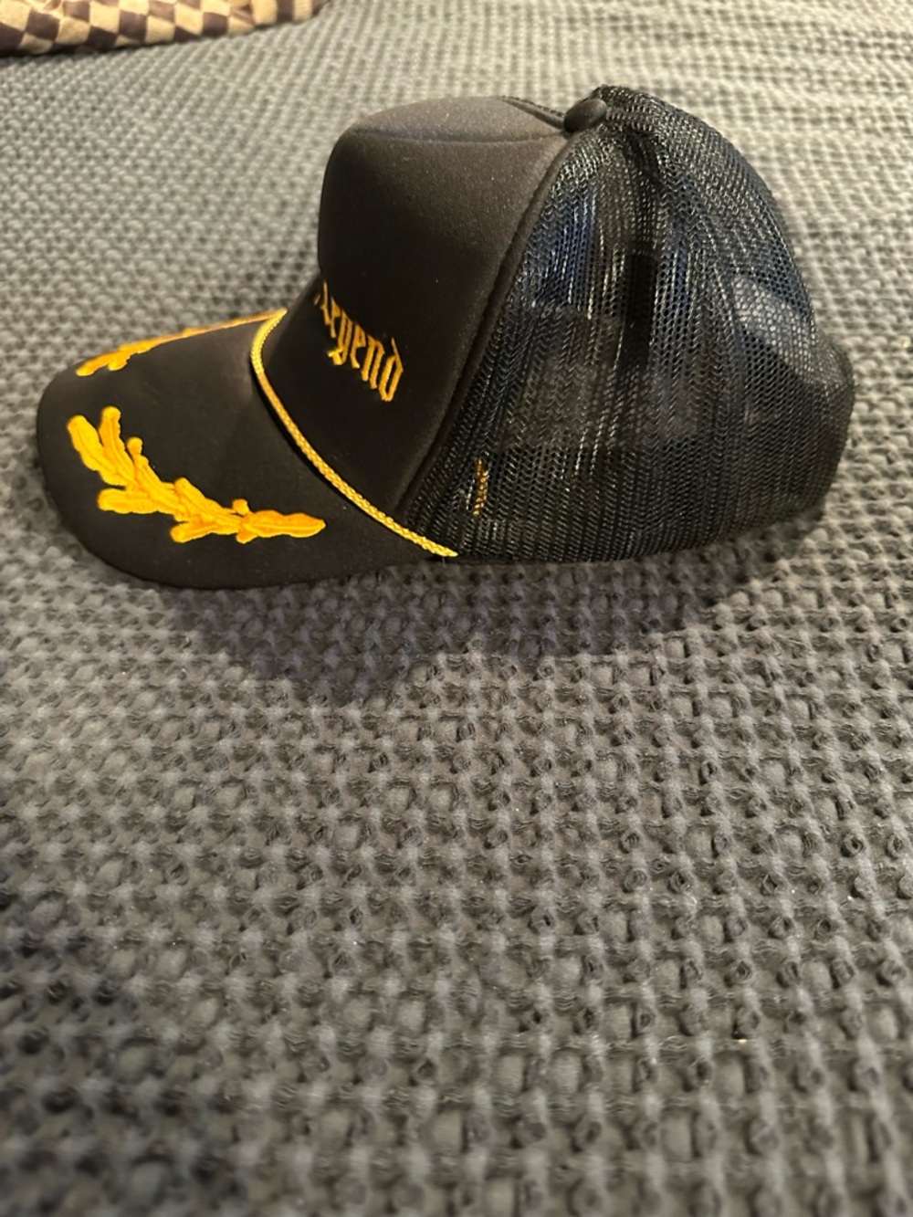 Dressed in LALA Black Trucker